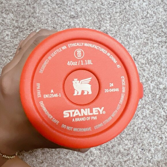 Stanley Cup 40oz Tigerlily Plum Tumbler Stainless Steel Quencher H2.0 -Halloween - Picture 4 of 4